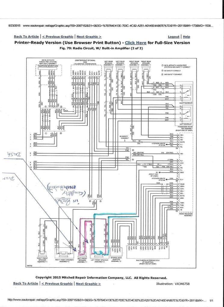 Toyota 4runner Speaker Wire Colors